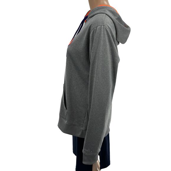 Under Armour Women's Gray UA Storm Semi Fitted Hooded Sweatshirt - Picture 6 of 11